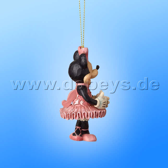 Disney Traditions / Jim Shore Figur von Enesco. "Minnie Maus Nussknacker Ornament Baumanhänger" A29382