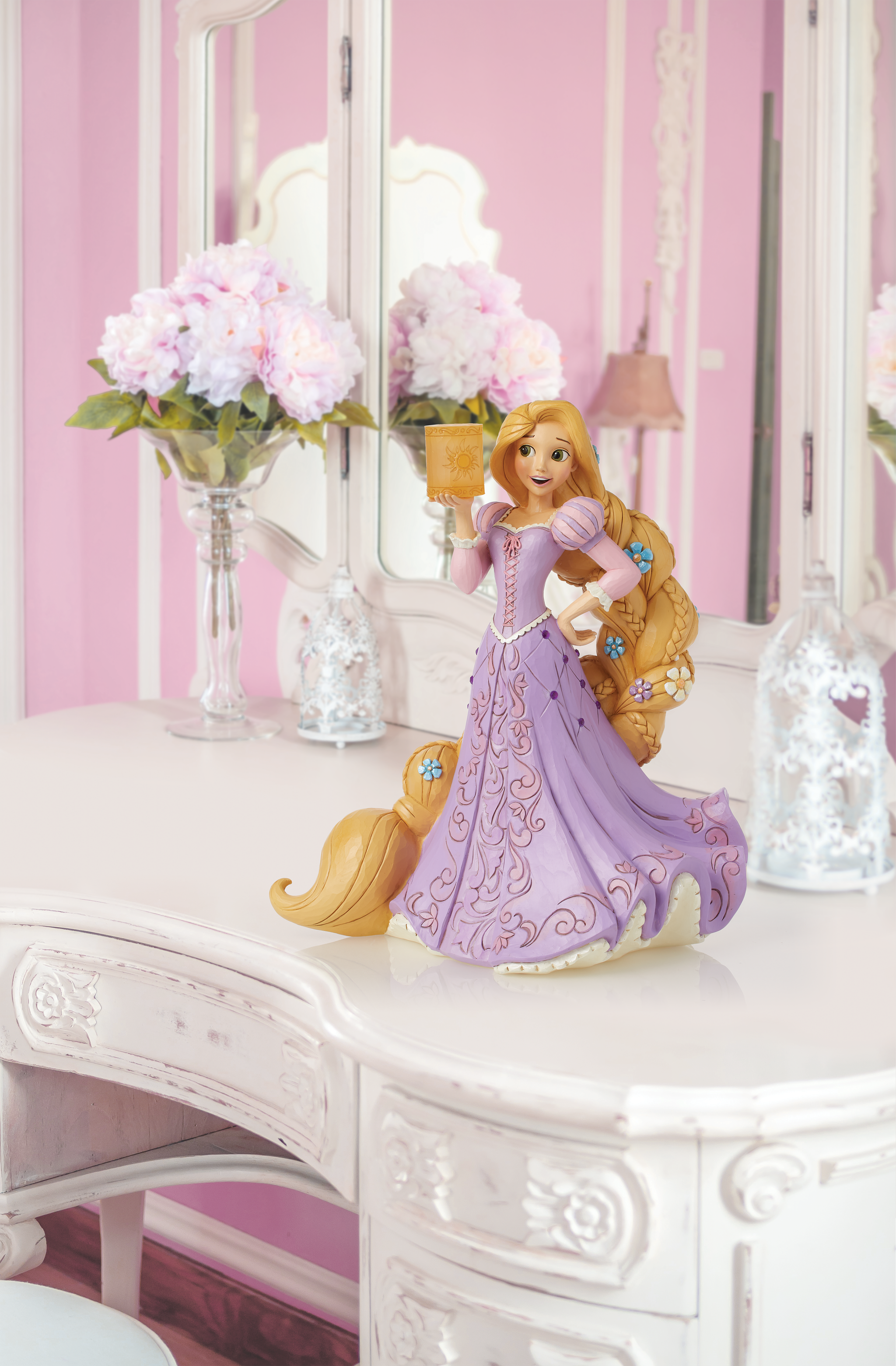 Disney Traditions Figur - Rapunzel Deluxe (A Daring Dreamer) von Jim Shore, sehr groß 6016338