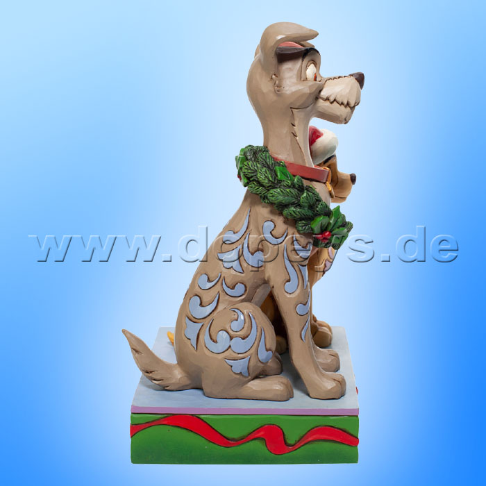 Disney Traditions - Decked out Dogs (Susi und Strolch feiern Weihnachten) von Jim Shore 6007071