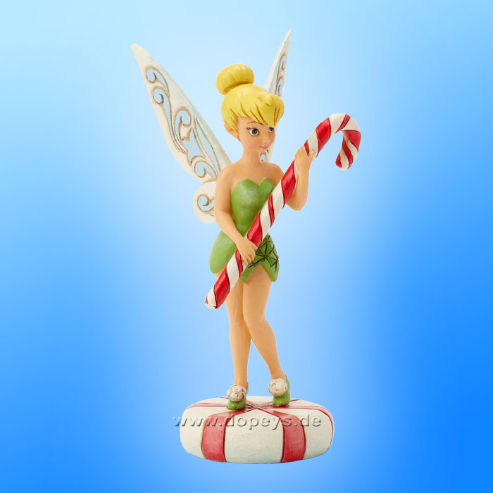 Disney Traditions - Tinker Bell with Candy Cane (Peppermint Pixie) figurine by Jim Shore 6016887