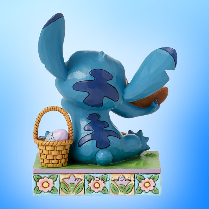 Disney Traditions Figur - Stitch isst einen Schoko-Osterhasen (Sugar Rush) von Jim Shore 6016333