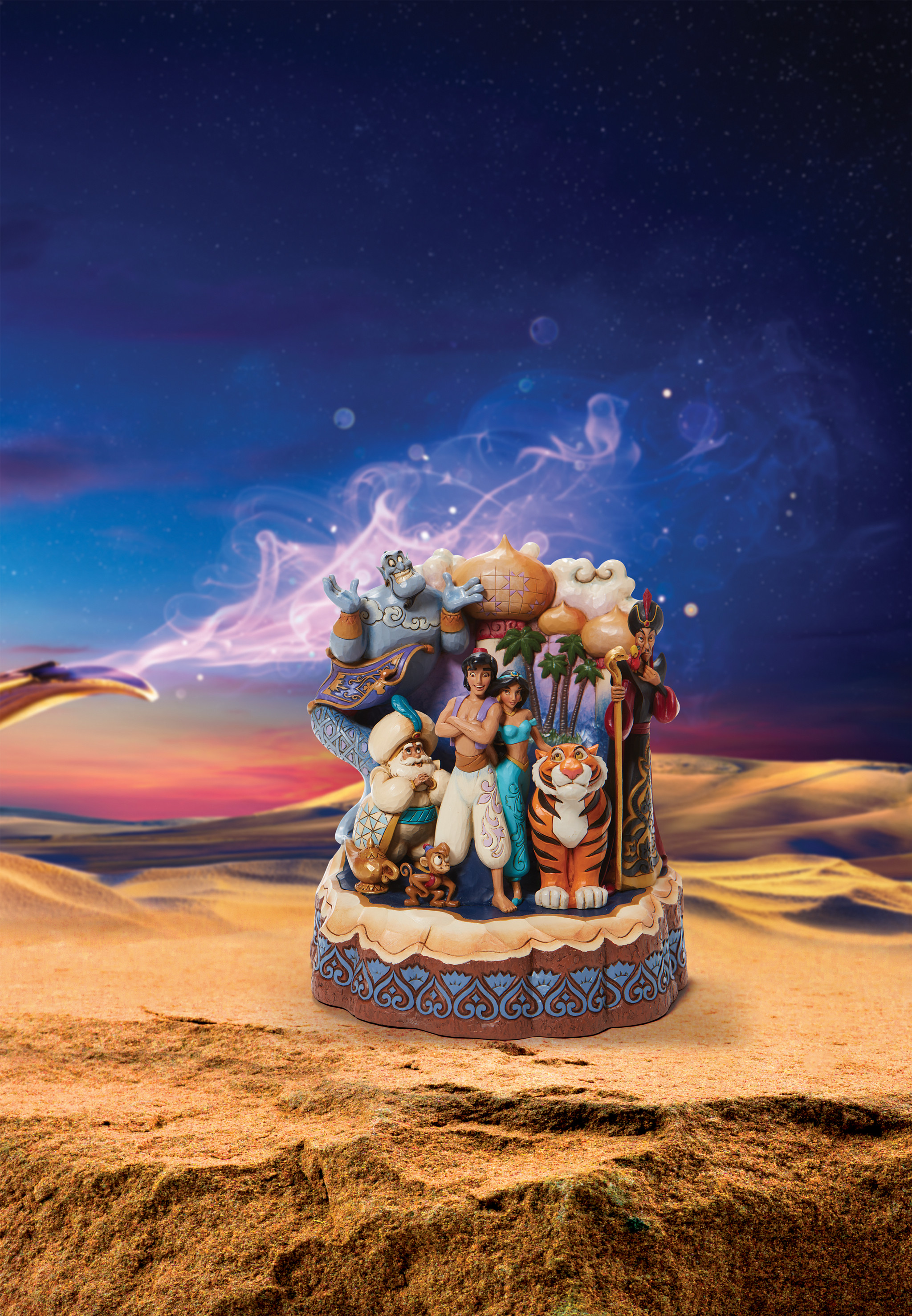 Disney Traditions - Arabian Nights (Aladdin Baumstamm) von Jim Shore 6008999