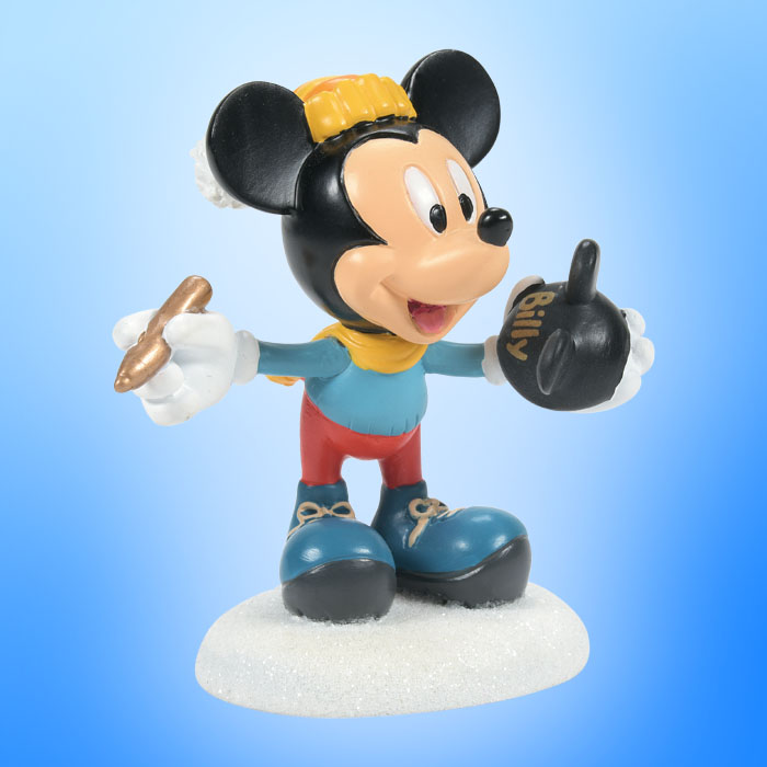 Disney Village - Mickey's Finishing Touches Figurine 6007179