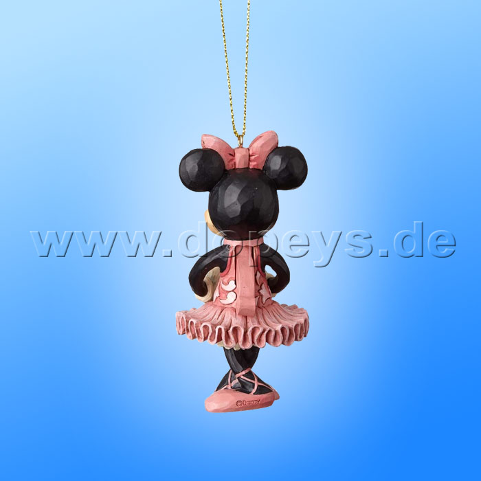 Disney Traditions / Jim Shore Figur von Enesco. "Minnie Maus Nussknacker Ornament Baumanhänger" A29382