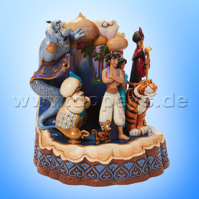 Disney Traditions - Arabian Nights (Aladdin Baumstamm) von Jim Shore 6008999