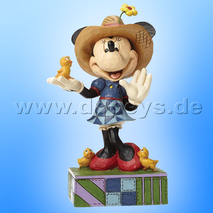 Disney Traditions / Jim Shore Figur von Enesco. "Country Life (Farmer Minnie Maus)" 4049636.