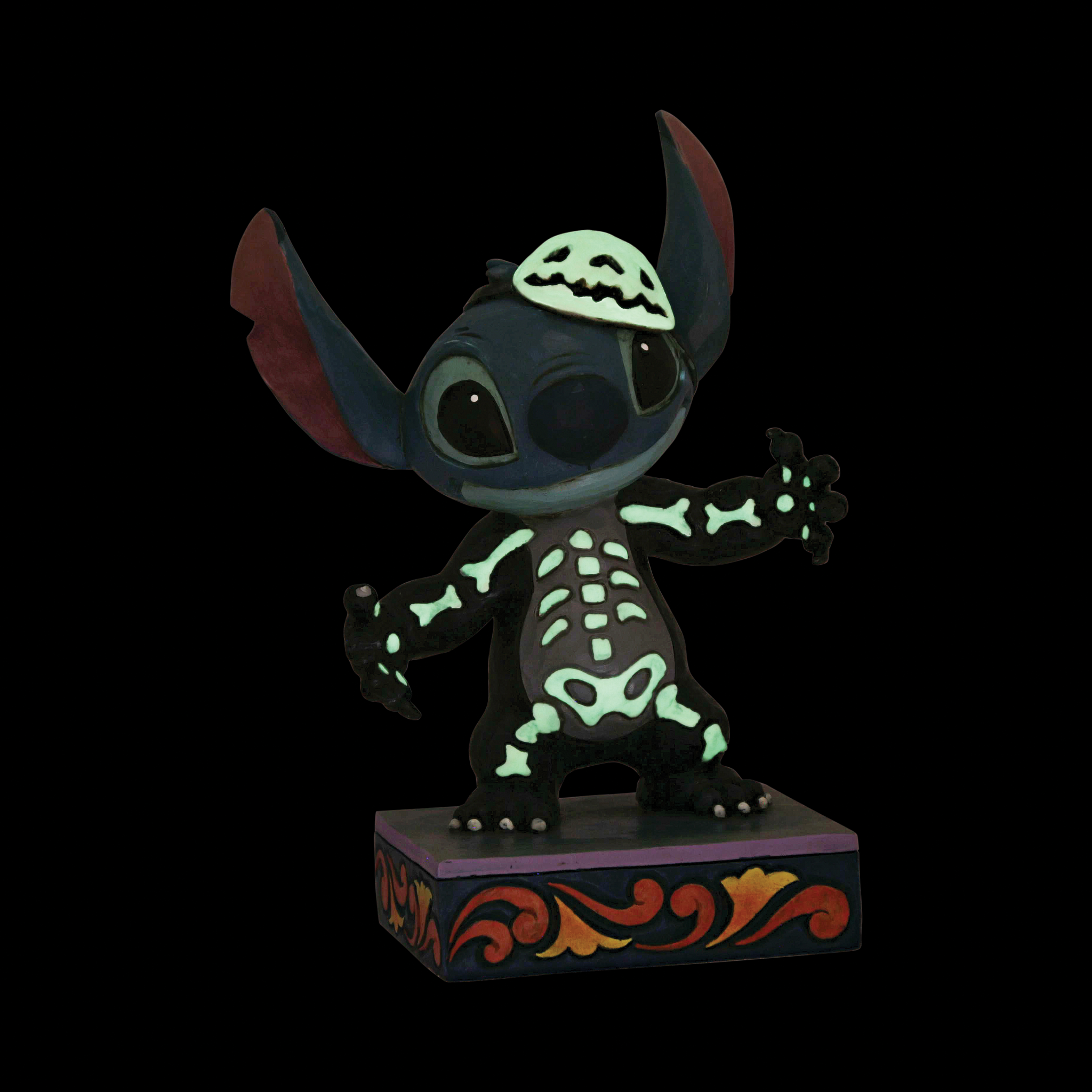 Disney Traditions - Stitch Halloween Skeleton (Spooky Experiment) figurine by Jim Shore 6013053