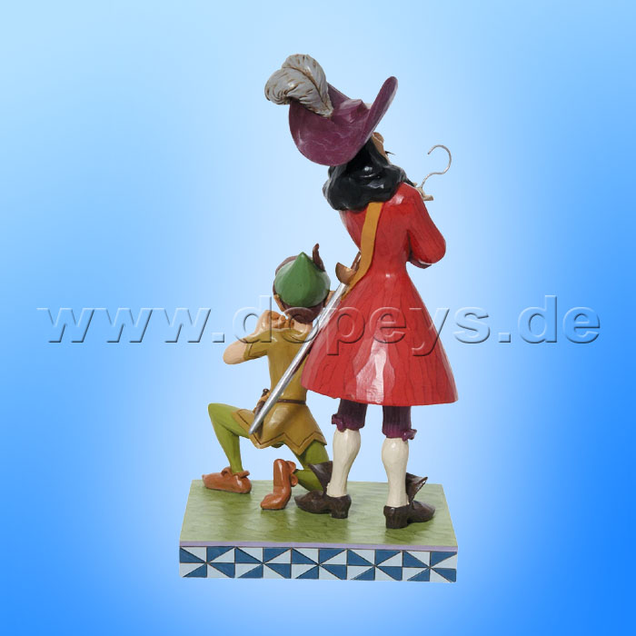 Disney Traditions - Peter Pan & Hook Good vs. Evil (Devious and Daring) figurine by Jim Shore 6011928