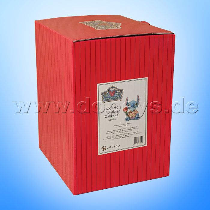 Clueless Casanova (Stitch Valentine) Figur von Disney Traditions / Jim Shore - Enesco 6001280