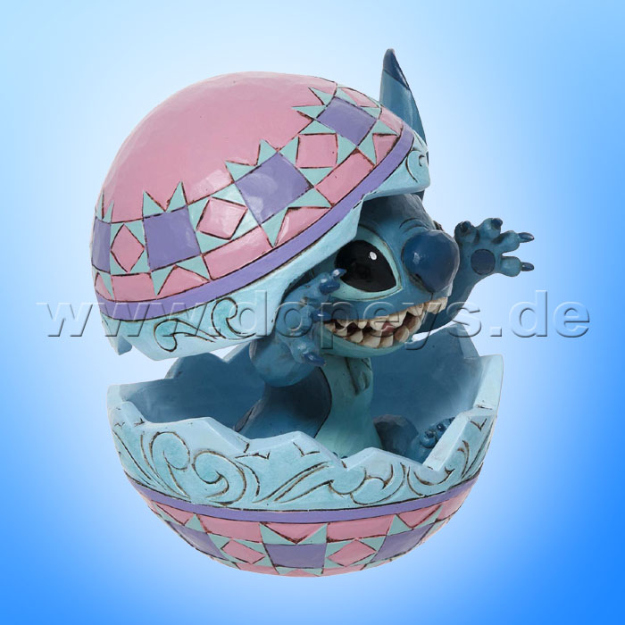 Disney Traditions Figur - Stitch im Osterei (An Alien Hatched!) von Jim Shore 6011919
