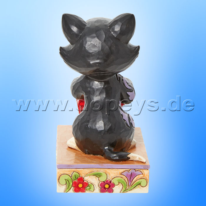 Disney Traditions Figur - Weihnachts-Figaro Personality Pose (Festive Feline) von Jim Shore 6013065