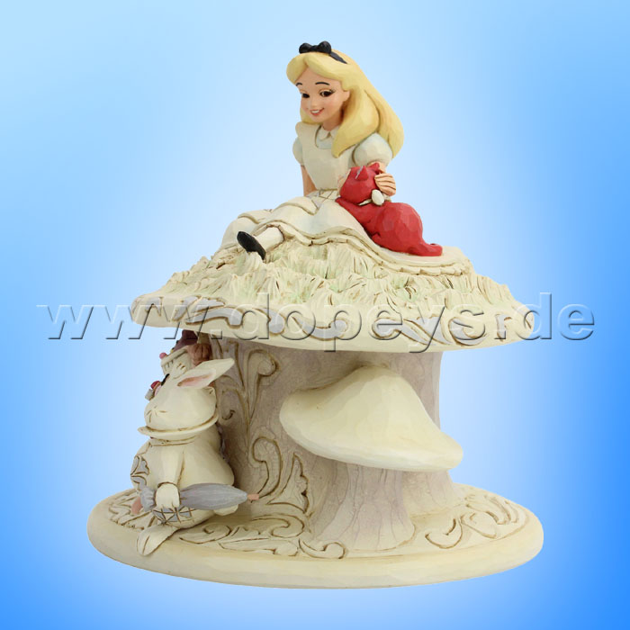 Whimsy and Wonder (Alice im Wunderland White Woodland) Figur von Disney Traditions / Jim Shore - Enesco 6005957