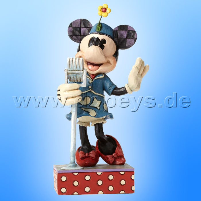 Disney Traditions / Jim Shore Figur von Enesco. "Sweet Harmony (Sängerin Minnie Maus)" 4050388.
