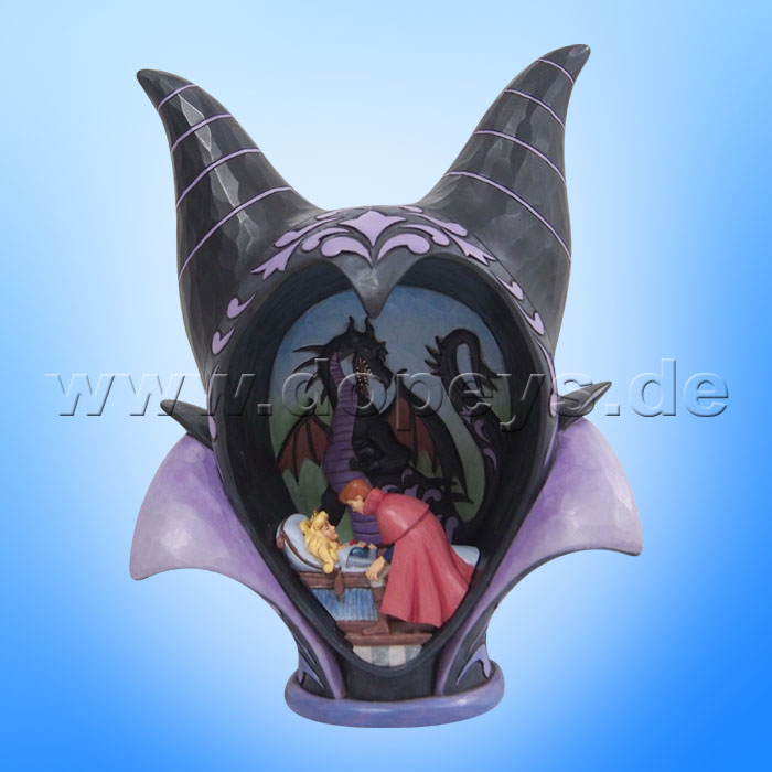 Disney Traditions - True Loves Kiss (Maleficent Diorama Headdress) figurine by Jim Shore 6008996