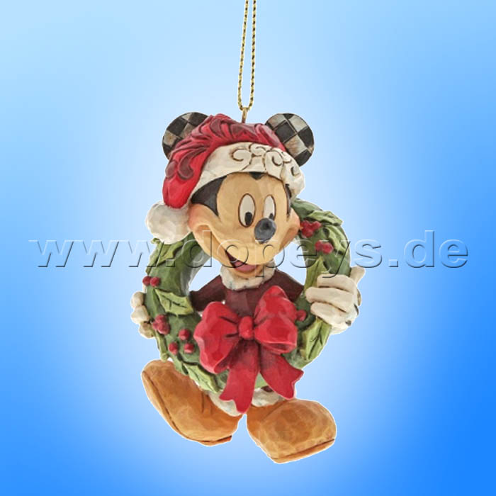 Disney Traditions - Mickey Maus Ornament Baumanhänger von Jim Shore A30355