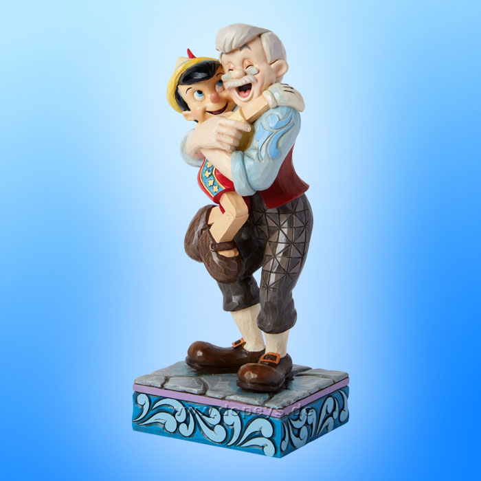 Disney Traditions Figur - Gepetto & Pinocchio's Umarmung (A Father's Love) von Jim Shore 6015019