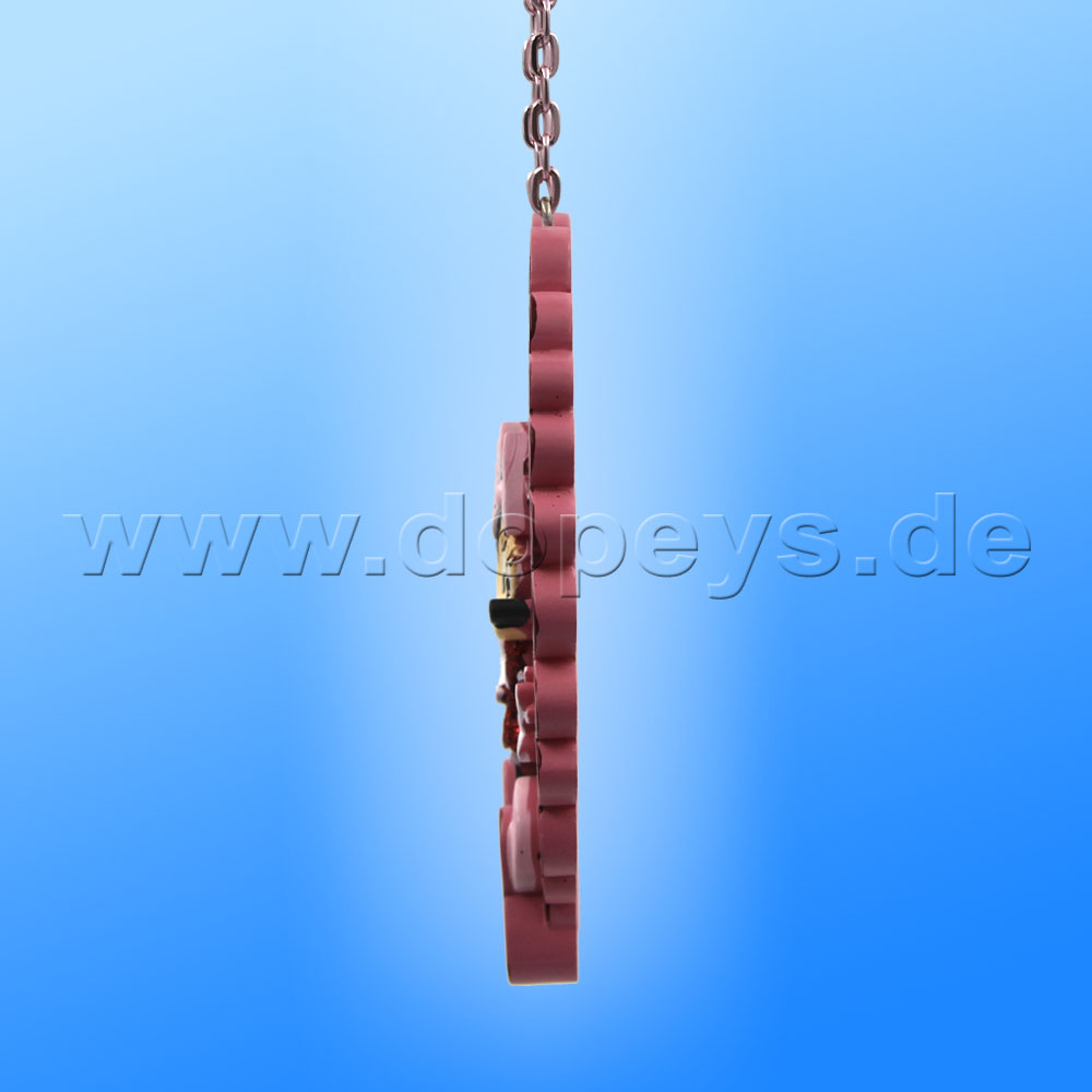 Kurt S. Adler - Disney "Minnie Mouse" burgundy 3D Relief Christmas Hanging Ornament DN32001